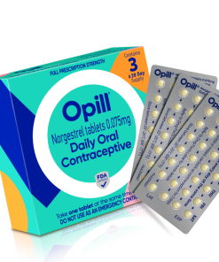 Opill®, Daily Oral Contraceptive Pill, 3‑Month Pack - Best Care Apotek